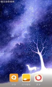星空-绿豆动态壁纸