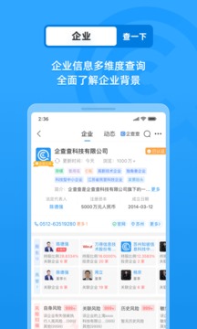 企查查企业信用查询