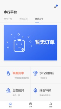水行平台船方