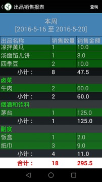 云食点餐收银系统