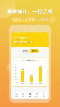 记工时考勤