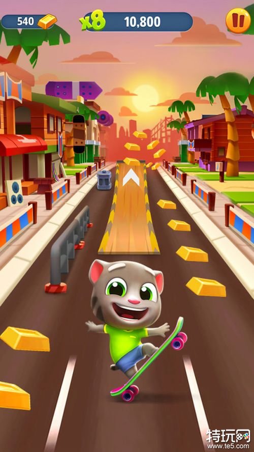 游戏汤姆猫跑酷下载安装游戏截图