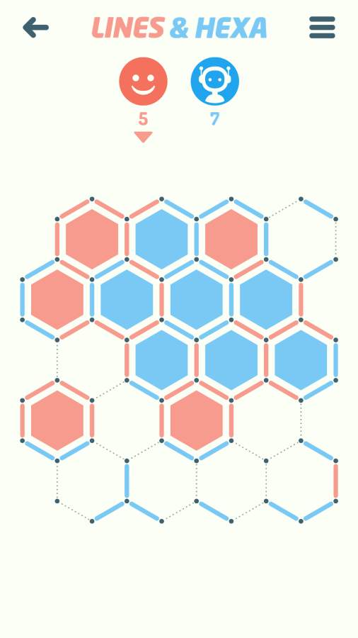 线与六边形游戏截图