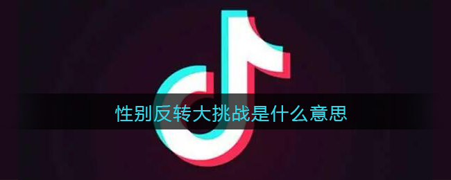 性別反轉(zhuǎn)大挑戰(zhàn)是什么意思