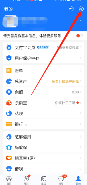 《支付寶》賬戶資產(chǎn)隱藏保護(hù)開啟方法