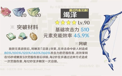 《原神》3.0新武器竭澤獲取攻略