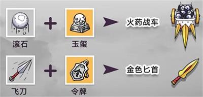 《紙上彈兵》合成表大全最新