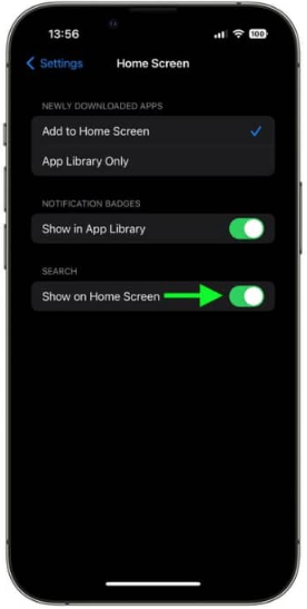 ios16主屏幕搜索功能關(guān)閉方法
