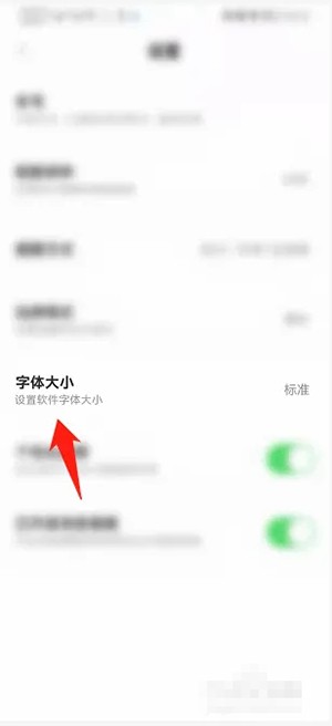 《掌上公交》字體大小設置方法