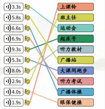 《漢字找茬王》學生記憶連出記憶中的聲音通關(guān)攻略