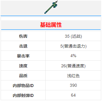 《泰拉瑞亞》秘銀長戟武器介紹