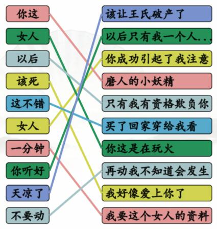 《漢字找茬王》連線霸總語錄通關(guān)攻略