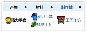 《泰拉瑞亞》強(qiáng)力手套配飾介紹