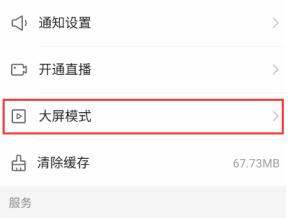 《快手極速版》大屏模式設(shè)置方法