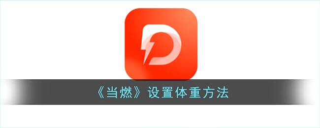 《當(dāng)燃》設(shè)置體重方法