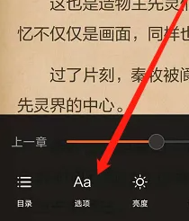 《悅讀小說》字體大小設(shè)置方法