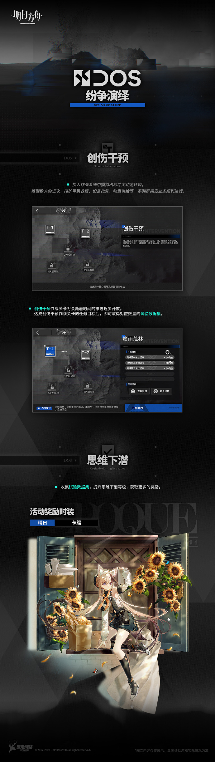 《明日方舟》紛爭(zhēng)演繹玩法介紹一覽