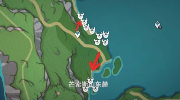 《原神》原海異種采集路線圖一覽