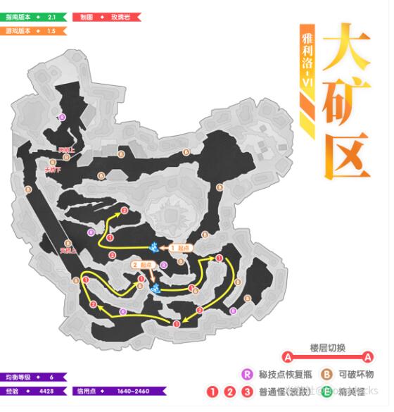 《崩壞：星穹鐵道》1.5全地圖鋤地路線一覽