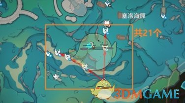 《原神》原海異種分布圖一覽