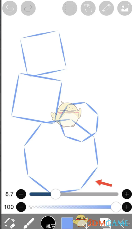 《愛筆思畫x》繪制多邊形教程