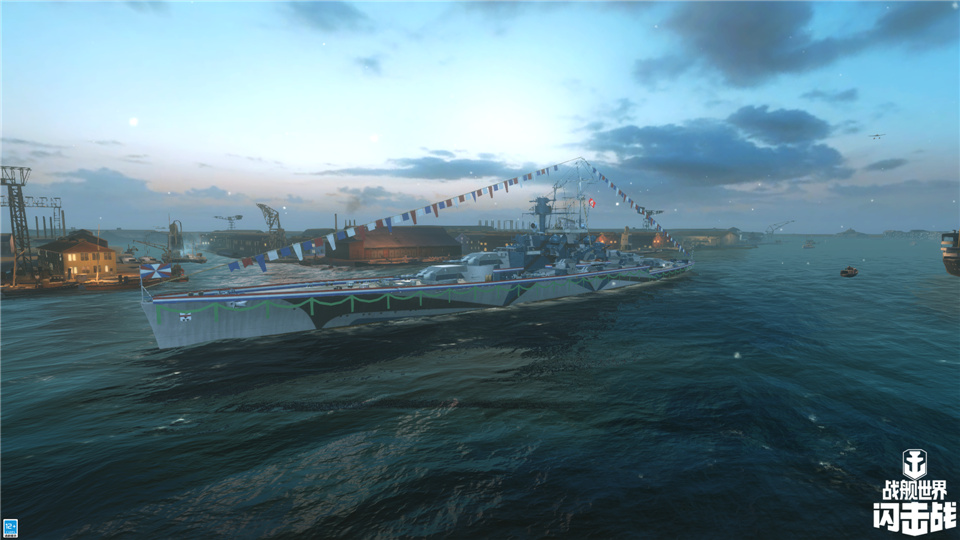《战舰世界闪击战》新年庆典D系IX级巡洋舰 施罗德海军上将入列